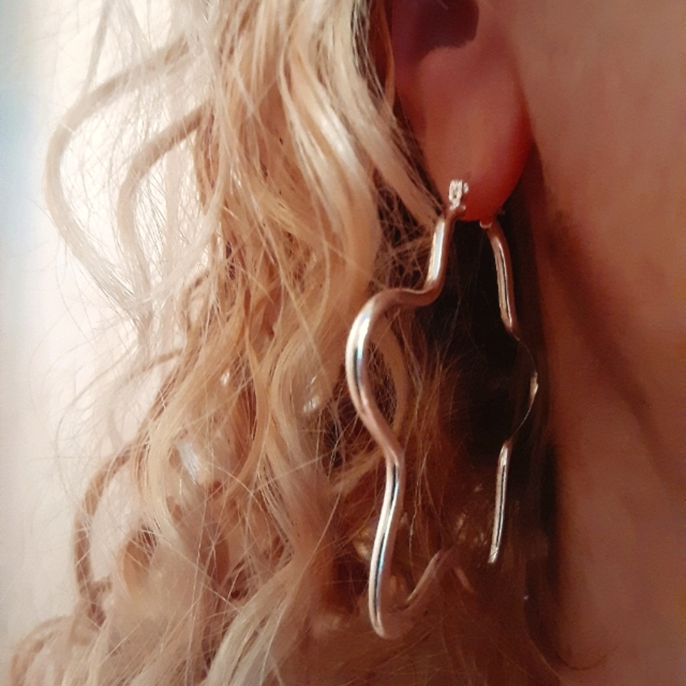 Hoop Star Earrings